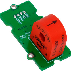 Przetwornik prądu przemiennego z transformatorem prądowym