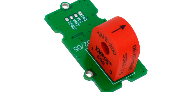 Przetwornik prądu przemiennego z transformatorem prądowym