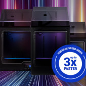 Drukuj trzy razy szybciej dzięki Speed Mode - nowej funkcji dla drukarek 3D firmy Zortrax