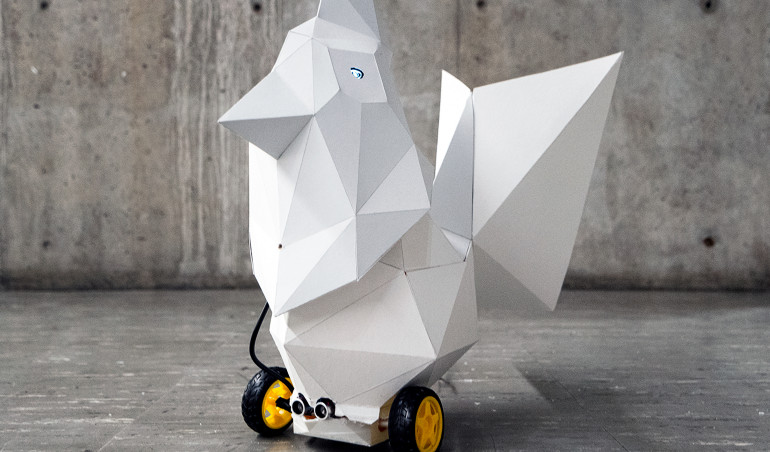 Kukko - robotyczny kurczak z termowizją