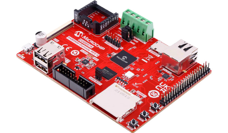 Wygraj zestaw ewaluacyjny Microchip SAM9X60 Curiosity Development Board