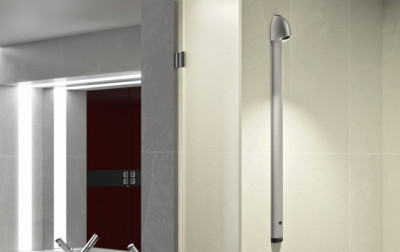 Elektroniczny panel natryskowy SPORTING 2 SECURITHERM od DELABIE