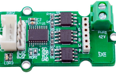 Driver taśm LED RGBCCT 12 V z interfejsem I²C