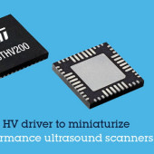 Dedykowany ultradźwiękowym skanerom układ STHV200 firmy STMicroelectronics