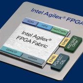 Zawierający chiplet R-Tile układ FPGA firmy Intel pochodzący z rodziny Agilex 7