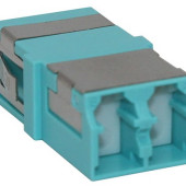 Światłowodowy adapter LC firmy Molex z wewnętrzną przesłoną