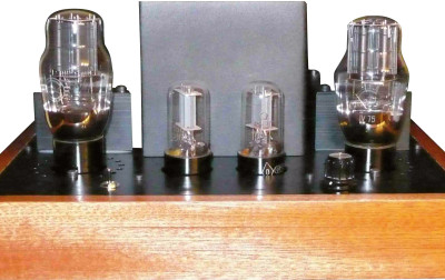 Lampowy wzmacniacz stereofoniczny. Single ended, bez globalnej pętli sprzężenia zwrotnego