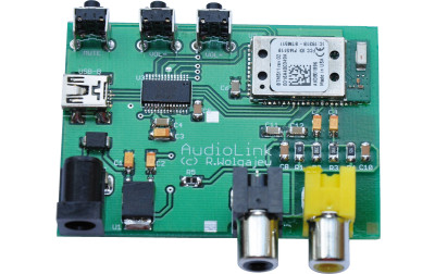 Bezprzewodowy link audio. Interfejs Bluetooth do wzmacniacza