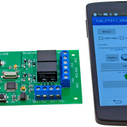 Panel sterujący ze starego smartfonu, czyli sterownik androidowy z FT311D