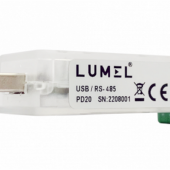 PD20 - kompaktowy konwerter USB/RS-485 firmy Lumel