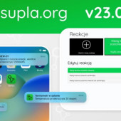 Dostępna aplikacja Supla Cloud v23.07