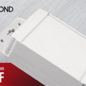 Obudowy elektroniczne serii 1455F i 1555F od Hammond Manufacturing w ofercie SOS electronic