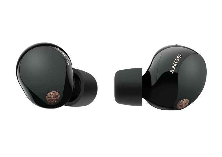 Bezprzewodowe słuchawki douszne WF-1000XM5 - kolor czarny