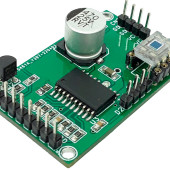 Źródło światła LED w pętli zamkniętej z czujnikiem światła OPT101 i op-ampem mocy OPA569