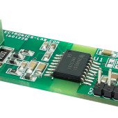 Wzmocniony, izolowany wzmacniacz current-sense z precyzyjnym wejściem ±250 mV, wyjściem różnicowym i zintegrowanym konwerterem DC/DC