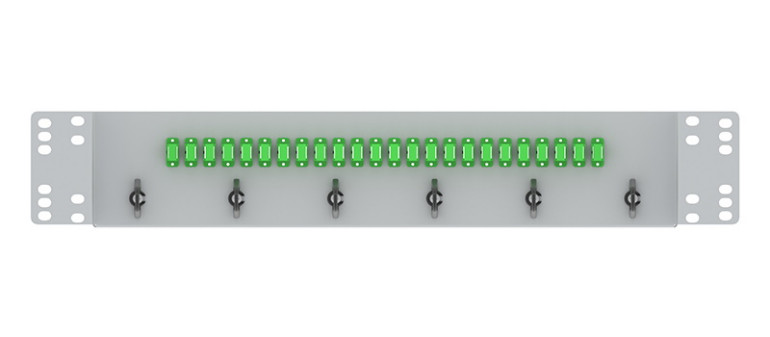 Przełącznica światłowodowa PS-TU-19-21/2U/24/E/SC