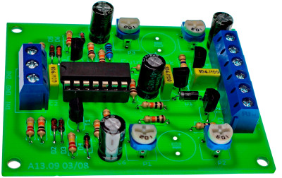 Logarytmujący sterownik wychyłowych wskaźników wysterowania