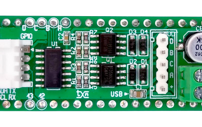 Sterownik unipolarnego mikrosilnika krokowego dla PI Pico