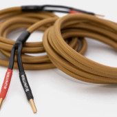 KG25 firmy Unitra: kable głośnikowe z miedzi OFC o przekroju 2,5 mm²