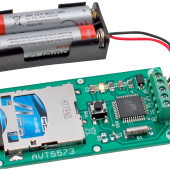 Nieskomplikowany termometr-rejestrator