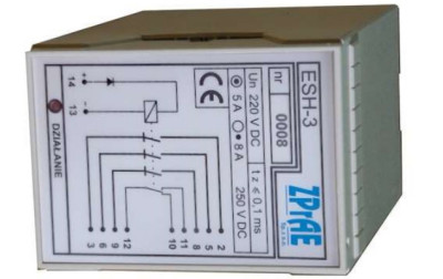 Hybrydowy przekaźnik pośredniczący ESH-3 autorstwa Zakładu Produkcyjnego Aparatury Elektrycznej (ZPrAE)