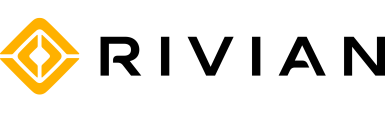 Logo firmy Rivian