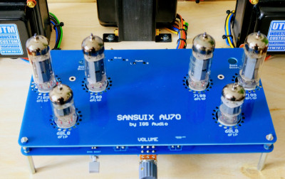 Sansuix - lampowy wzmacniacz mocy 2×20 W - errata