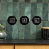 Oryginalne kształty ramek nowej serii gniazd i łączników ICON od Karlik Elektrotechnik