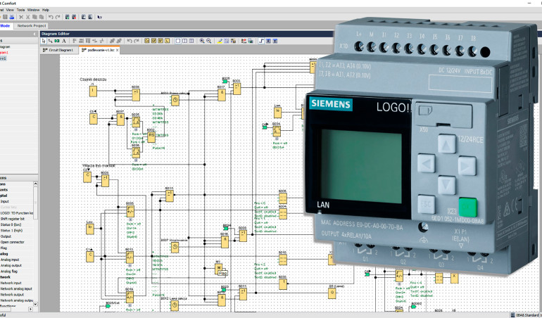 Internetowy sterownik podlewania ogrodowego na Logo!