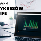 Panel WEB dla wykresów obrazujących działanie systemu EXTA Life