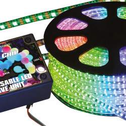 Elastyczny cyfrowy sterownik świateł, część 3. Wykorzystanie taśm RGB LED