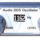 Kieszonkowy generator audio DDS stabilizowany kwarcem