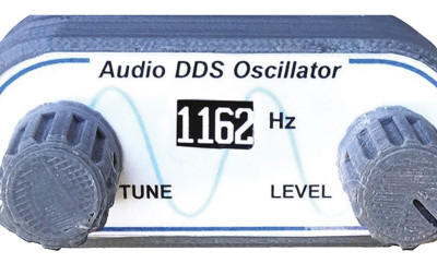 Kieszonkowy generator audio DDS stabilizowany kwarcem