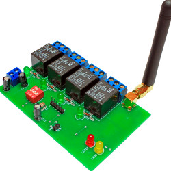 Moduł 4 przekaźników z interfejsem Bluetooth