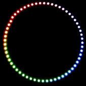 Z potrzeby chwili... Efekt świąteczny z diodami RGB