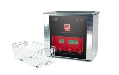 Skuteczna w działaniu myjka ultradźwiękowa marki RS PRO