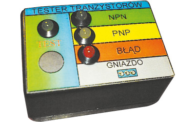 Tester tranzystorów bipolarnych