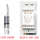 Czujnik zalania wodą CZP-103R firmy ELEKTROMONTEX z zasilaczem ZSP-CZP-102