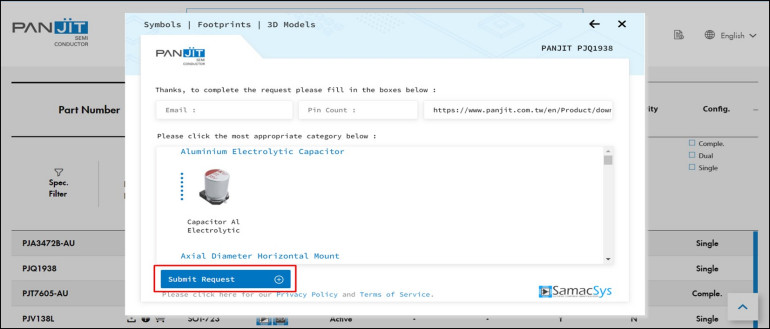 Strona internetowa PANJIT