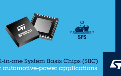 Motoryzacyjna rodzina układów zarządzania mocą SPSB081 firmy STMicroelectronics (ST)
