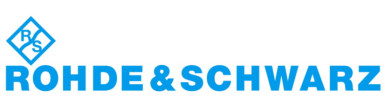 Logo firmy Rohde & Schwarz