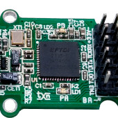 Dwukanałowy konwerter USB-C z układem FT2232H