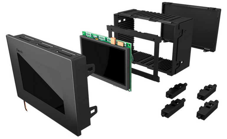 Rysunek 2. Obudowa do montażu panelowego z serii INCABOX