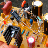 Wzmacniacz audio do Theremina, część 2