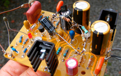 Wzmacniacz audio do Theremina, część 2