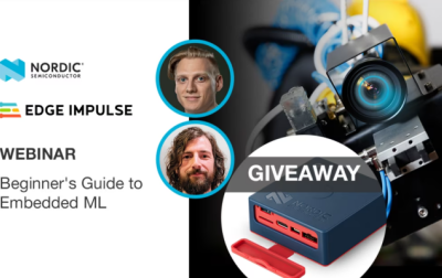 Portal element14 organizuje bezpłatny webinar «Beginners Guide to Embedded Machine Learning»