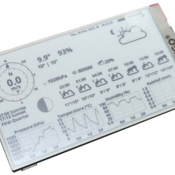 Stacja pogodowa na bazie LILYGO TTGO T5-4.7