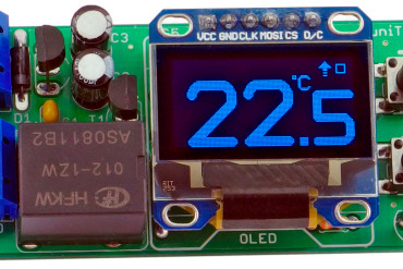 uniTherm - termostat z wyświetlaczem OLED