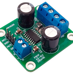 Mikrowzmacniacz mocy 20 W na układzie PAM8320