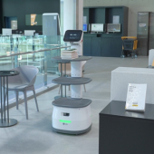 Większy komfort dzięki robotom usługowym CLOi ServeBot od LG Electronics